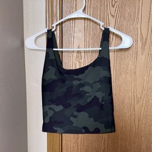 Two Old Navy Camouflage and Blue Tank Top
